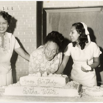 Eartha M.M. White Celebrating Her Birthday