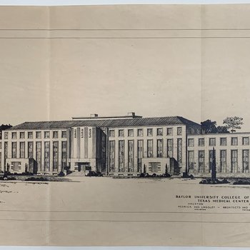 Baylor COM Architectural Drawing