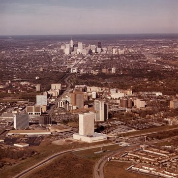 Texas Medical Center; Photographer: Ed Stewart [Color, B&W-5] 1975
