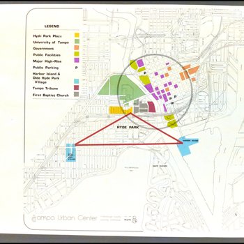 Hyde Park Tampa Urban Center, Hillsborough County Planning Commission, March 1974