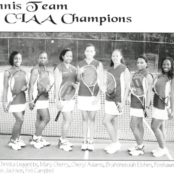 Fayetteville State Women's Tennis Team- CIAA Win 2002