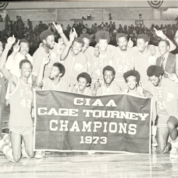 Fayetteville State Men's Basketball Team- CIAA Win 1973
