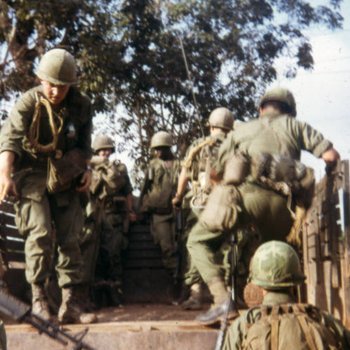 Members of the 1st Infantry Division, Vietnam 3