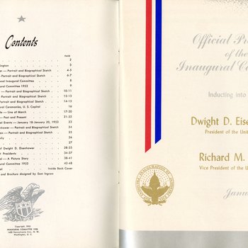 1953 Program page 1