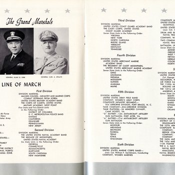 1953 Program pages 18-19