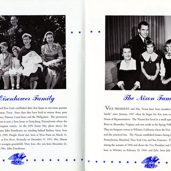 1957 Inaugural Program, pages 18-19