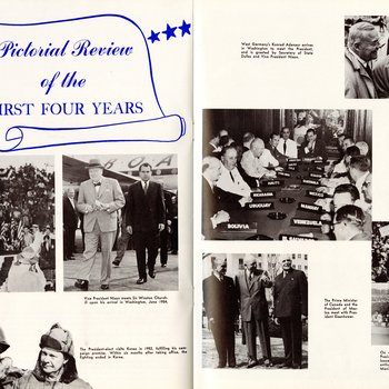 1957 Inaugural Program, pages 26-27
