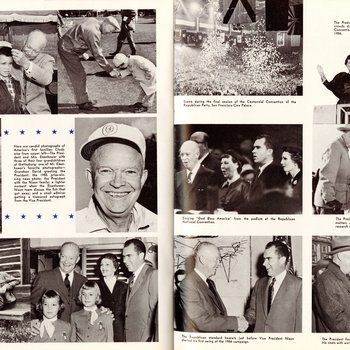 1957 Inaugural Program, pages 28-29