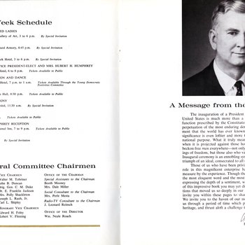 1965 Official Program, pages 21-22