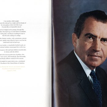 1969 Official Inaugural Program, pages 6-7