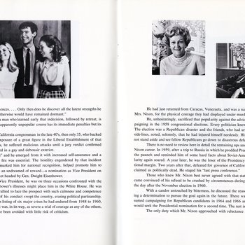 1969 Official Inaugural Program, pages 10-11
