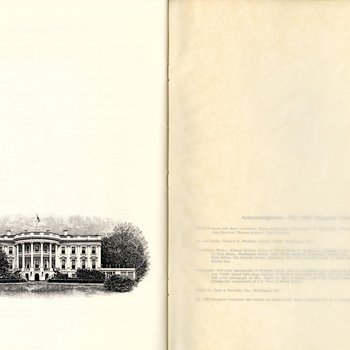 1969 Official Inaugural Program, pages 48