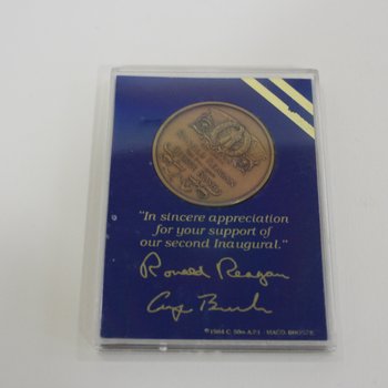 2nd Official Inaugural Medal, back