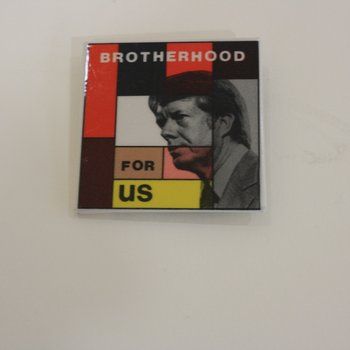 Brotherhood for Us campaign button