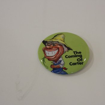 The Coming of Carter campaign button