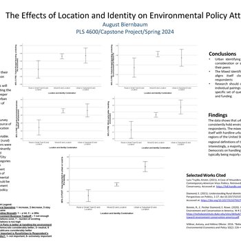 The Effects of Location and Identity on Environmental Policy Attitudes