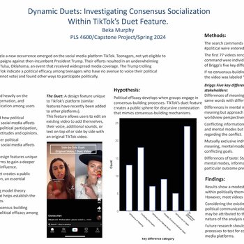 Dynamic Duets: Investigating Consensus Socialization Within TikTok’s Duet Feature
