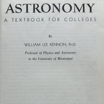 Astronomy Classes at the University of Mississippi