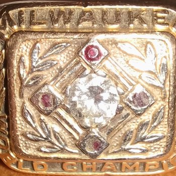 1957 Braves World Series Ring