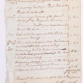 A Receipt for Legal Services, Schenectady County, 1783