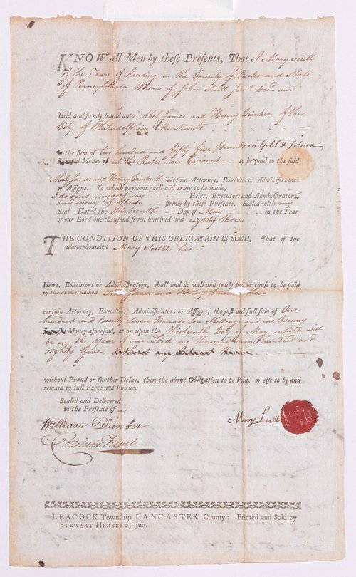 Eighteenth-Century Pennsylvania Mortgage Indenture (f430953c3ee11583fb4cfb3f9272bfa7)