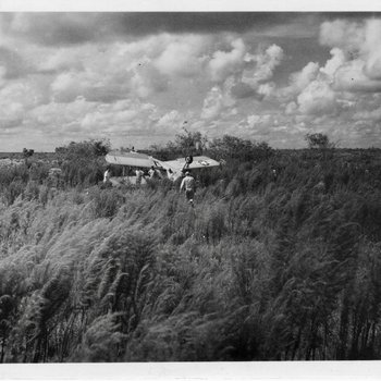 100a Stearman PT-17 on the island in Lake Okeechobee
