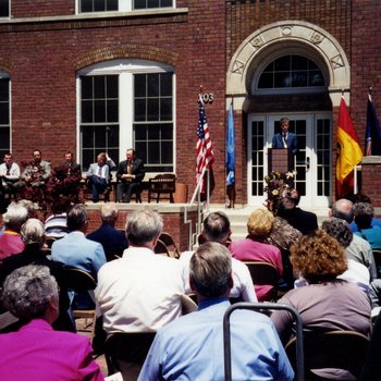 Rededication of Horace Mann, Jim Taylor 2
