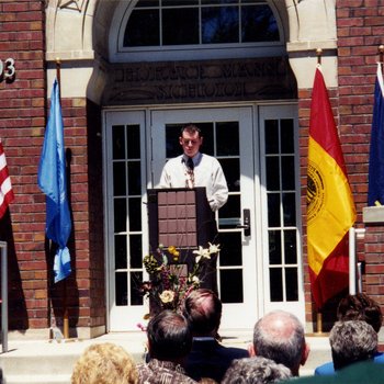 Rededication of Horace Mann, Speaker