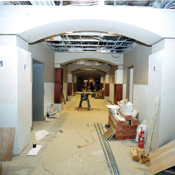 Horace Mann, Second Floor Hallway, Renovation