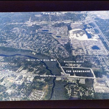 Aerial View of The Promenade and Surrounding Areas