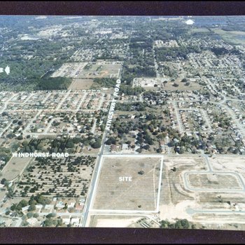 Aerial View of Kingsway Road and Windhorst Road