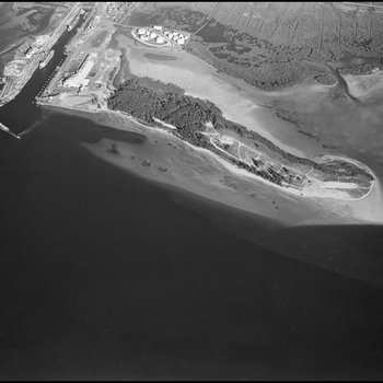 Aerial View of the Port Tampa Dock, B