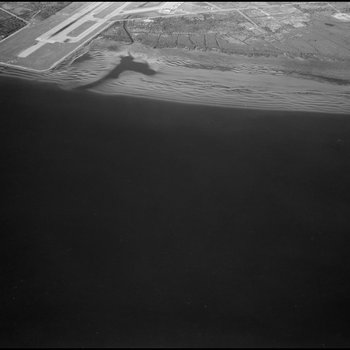 Aerial view of MacDill Airforce Base Runway