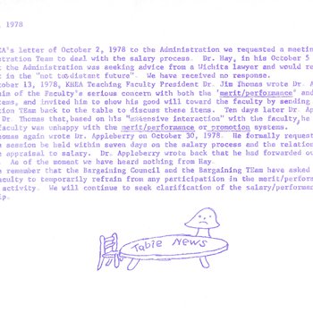 PSU/KNEA Correspondence