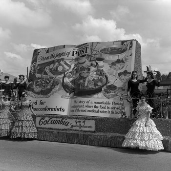 Columbia Restaurant Parade Float, A