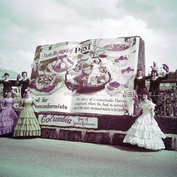 Columbia Restaurant Parade Float, C