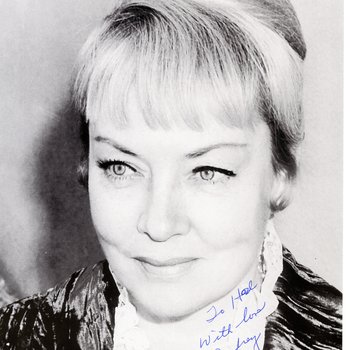 Audrey Totter, Autographed