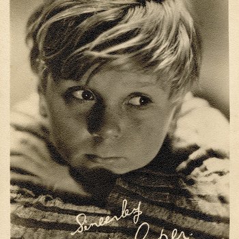 Jackie Cooper, autograph