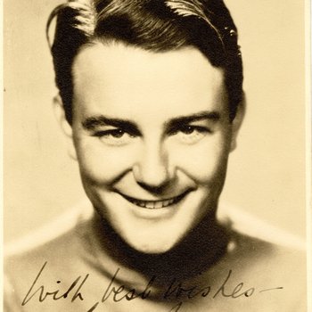 Lew Ayres, autograph