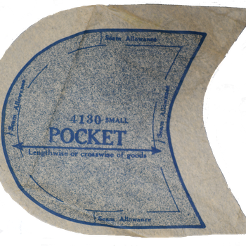 McCall Pattern 4130 - Pocket