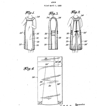 Handy Dandy Apron Patent