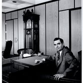 W. Edward Sell at Desk