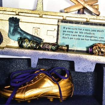 05. Cinderella's Reliquary: Who Can Heal Such Feet?, detail