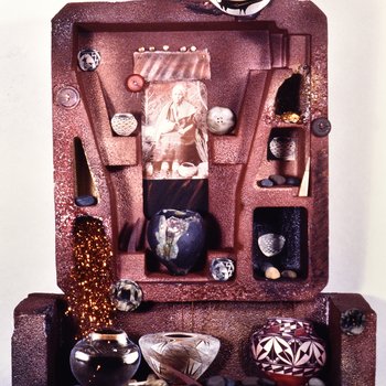 19. Navajo Medicine Woman, overview