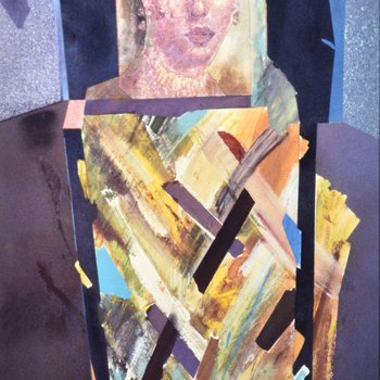 03. Portrait of a Woman with Gold Wreath