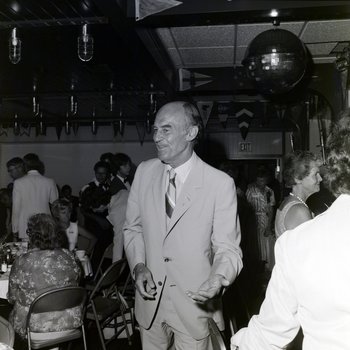 Jack Eckerd Mingles during a Campaign Event