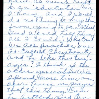 Letter to Governor Frank Clement from Mr. and Mrs. Jesse L. Byrn of Camden, Tenn., 1956, page 3