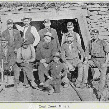 Coal Creek Miners, 1893