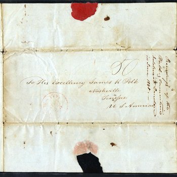Letter to Governor Polk from Thomas Clarkson, president of the Convention of Friends of the Negro from the British & Foreign Anti-Slavery Society, 1840, page 4
