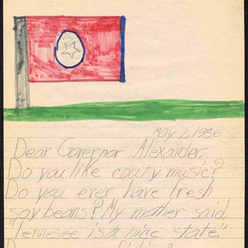 Letter to Governor Lamar Alexander from Stephanie Garcia of California, 1986, page 1